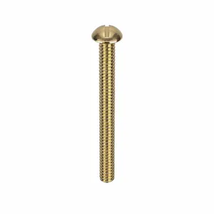 GRAINGER U48210.019.0200 Machine Screw Round 10-24 X 2 Length, 50PK | AH3EKZ 31JU16