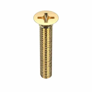 GRAINGER U48300.016.0100 Machine Screw Flat Steel 8-32 X 1 Length, 50PK | AH3ELW 31JU49