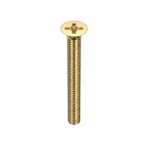 GRAINGER U48300.016.0150 Machine Screw Flat 8-32 X 1 1/2 Length, 50PK | AH3ELY 31JU51