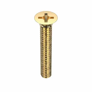 GRAINGER U48300.019.0125 Machine Screw Flat 10-24 X 1-1/4 Length, 50PK | AG2HQR 31JU57