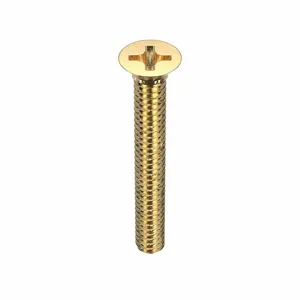 GRAINGER U48300.019.0150 Machine Screw Flat 10-24 X 1 1/2 Length, 50PK | AH3EME 31JU58