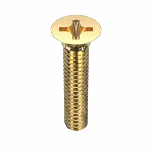 GRAINGER U48300.025.0125 Machine Screw Flat 1/4-20 X 1 1/4 Length, 50PK | AH3EMK 31JU63