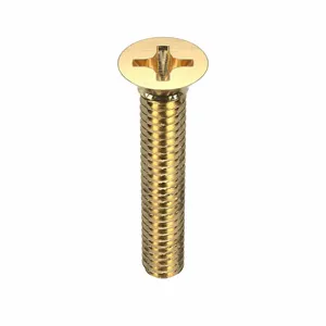 GRAINGER U48300.025.0150 Machine Screw Flat 1/4-20 X 1 1/2 Length, 50PK | AH3EML 31JU64