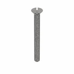 GRAINGER U51110.019.0200 Machine Screw Flat Stainless Steel 10-24 X 2 Length, 50PK | AG2KRQ 31KJ25