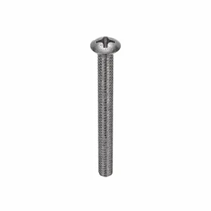 GRAINGER U51320.019.0200 Machine Screw Oval 10-24 X 2 Length, 50PK | AG2KRZ 31KJ38