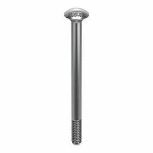 GRAINGER U51500.025.0400 Carriage Bolt Square 18-8 1/4-20 X 4 Inch, 50PK | AG2FJU 31JA84