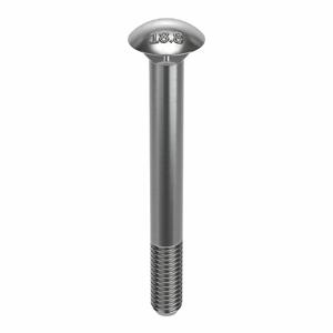 FABORY B51500.031.0350 Carriage Bolt, 5/16-18 Thread Size, 18-8 Grade, 5/16 Inch Drill Size, 350PK | CG7MAW 164X39