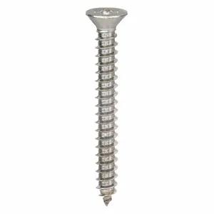 GRAINGER U51680.011.0100 Tap Sheet Metal Screw Flat #4-24 1 Inch, 100PK | AG2HCU 31JN39