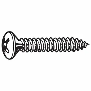 GRAINGER U51690.013.0075 Tap Sheet Metal Screw Oval #6-20 3/4 Inch, 100PK | AG2HDL 31JN55