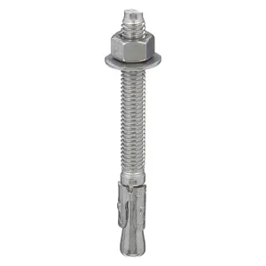 GRAINGER U70420.037.0275 Wedge Anchor 3/8 2-3/4 303/304, 25PK | AG2HHK 31JP49