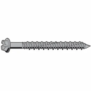 GRAINGER U70525.025.0600 Concrete Screws 4 Inch 5/32 X 5-1/2 Inch, 100PK | AG2FLV 31JC38