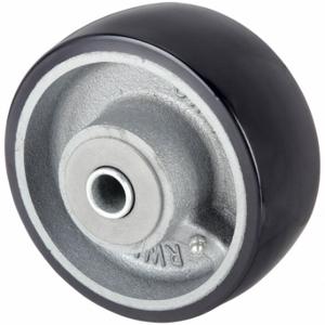 GRAINGER UIR-0625-12 Polyurethane Tread On Iron Core Wheel, 6 Inch Wheel Dia, 2 1/2 Inch Wheel Width, Blue | CQ3VMU 29XU86