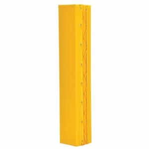 GRAINGER V-PAD-S-64-Y Column Protector, 4 Inch Fits Column Size, 72 Inch Overall Height, 10 Inch Overall Width | CQ2FEL 45XD40