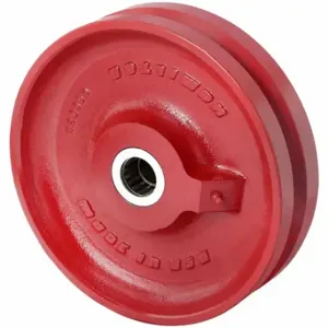 GRAINGER W-1025-V-1MC V-Groove Track Wheel, 10 Inch Widthheel Dia, 2 1/2 Inch Widthheel Width, 2500 lb | CQ7QTV 52YU17