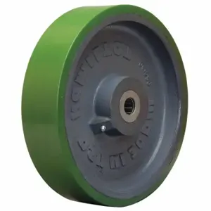 GRAINGER W-1230-D-1-1/2MC Polyurethane Tread On Iron Core Wheel, 12 Inch Wheel Dia, 3 Inch Wheel Width, Green, Std | CQ3VLF 52YU27