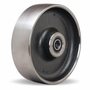 GRAINGER W-1240-HFSB-1-1/4 Heat-Resistant Steel Tread Wheel, 12 Inch Wheel Dia, 4 Inch Wheel Width | CR3DLD 55GZ70