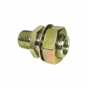 GRAINGER W05499 Hydraulic Hose Adapter, 1/2 x 1/4 Inch Fitting Size, Male x Female, NPT x NPT | CQ7DPR 6DPN9