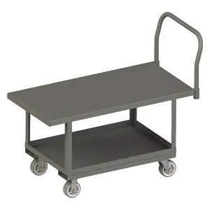 GRAINGER WHPT24485MR95 Platform Truck, 2000 Lbs. Capacity, 48 x 24 x 41 Inch Size | CD3YLZ 49DP38