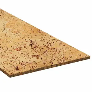 GRAINGER Wlaco-har306013 Cork, Sheet, Cork, 24 Inch Lg, 1 Ft Width, 1/2 Inch Thick, 5 PK | CP8ZPY 49CE64