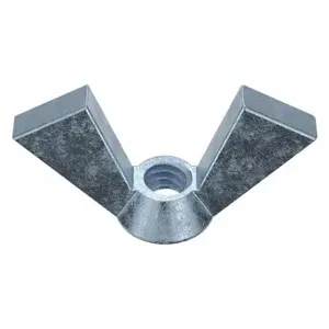 GRAINGER WNCFI0250-2000T Wing Nut, 1/4 Inch Size-20 Thread Size, Steel, Zinc Plated, 1 7/64 Inch Max Wing Span, 2 | CQ7YPV 4KHA7