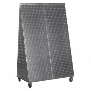 GRAINGER WOWCART32 A-Frame Pegboard Truck Kit, Round, 1/4 Inch Peg Holes, 32 Inch X 20 Inch Inch Size | CQ2NGH 33HY36