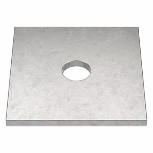 GRAINGER Z8927-188 Square Washer, Screw Size 3/8 Inch, Stainless Steel | CP9NZV 420N84