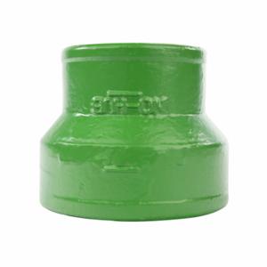 GRAINGER ZFB222156 Reducing Coupling, Cast Iron, 6 Inch X 4 Inch Fitting Pipe Size | CQ2YRU 60XD40