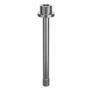 GRAINGER ZPS44008C14 Socket Head Cap Screw, #8-32 Thread Size, 1 11/16 Inch Length, Flanged Std, Plain | CQ4VLQ 45FP65