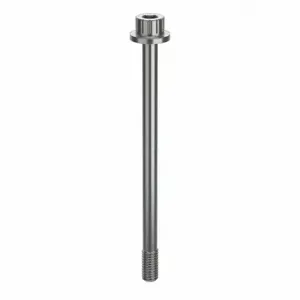 GRAINGER ZPS44010F40 Socket Head Cap Screw, #10-32 Thread Size, 2 7/8 Inch Length, Flanged Std, Plain | CQ4VDX 45FR10