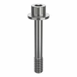 GRAINGER ZPS44014C18 Socket Head Cap Screw, 1/4-20 Thread Size, 1 9/16 Inch Size Length, Plain, Stainless Steel | CQ4XQW 45FR61