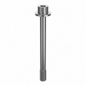 GRAINGER ZPS44014C34 Socket Head Cap Screw, 1/4-20 Thread Size, 2 9/16 Inch Size Length, Plain, Stainless Steel | CQ4WEB 45FR69