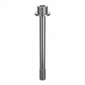 GRAINGER ZPS44014C34 Socket Head Cap Screw, 1/4-20 Thread Size, 2 9/16 Inch Size Length, Plain, Stainless Steel | CQ4WEB 45FR69