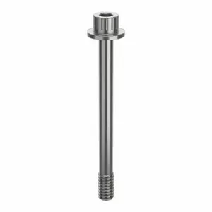 GRAINGER ZPS44014C40 Socket Head Cap Screw, 1/4 Inch-20 Thread Size, 2 11/16 Inch Size Length, Plain, SS | CQ4WDC 45FR72