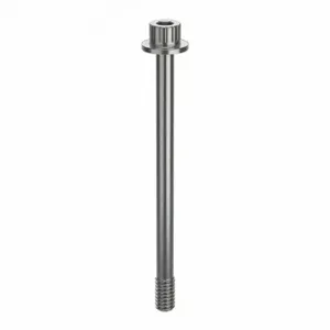 GRAINGER ZPS44014C48 Socket Head Cap Screw, 1/4-20 Thread Size, 3 7/16 Inch Size Length, Plain, Stainless Steel | CQ4WEZ 45FR76