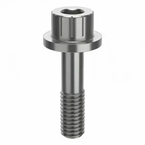 GRAINGER ZPS60110F06 Socket Head Cap Screw, #10-32 Thread Size, 3/4 Inch Length, Flanged Std, Plain | CQ4VFM 45FT80