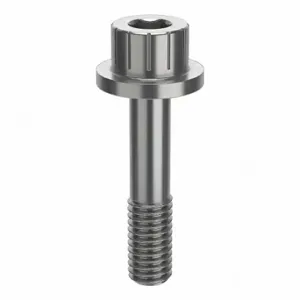 GRAINGER ZPS60110F08 Socket Head Cap Screw, #10-32 Thread Size, 7/8 Inch Length, Flanged Std, Plain | CQ4VGV 45FT81