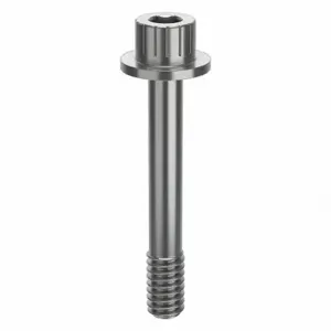 GRAINGER ZPS60114C20 Socket Head Cap Screw, 1/4 Inch-20 Thread Size, 1 11/16 Inch Size Length, Plain, SS | CR3FAC 45FV50