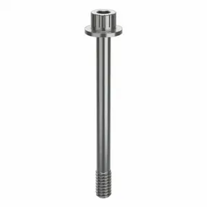 GRAINGER ZPS60114C40 Socket Head Cap Screw, 1/4 Inch-20 Thread Size, 2 11/16 Inch Size Length, Plain, SS | CQ4WDB 45FV60