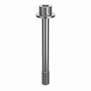 GRAINGER ZPS60214C28 Socket Head Cap Screw, 1/4-20 Thread Size, 2 3/16 Inch Size Length, Plain, Stainless Steel | CQ4WDK 45FX42