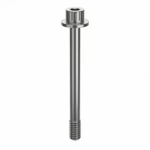 GRAINGER ZPS60214C34 Socket Head Cap Screw, 1/4-20 Thread Size, 2 9/16 Inch Size Length, Plain, Stainless Steel | CQ4WDZ 45FX45