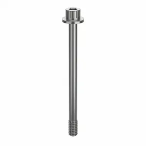 GRAINGER ZPS60214C44 Socket Head Cap Screw, 1/4-20 Thread Size, 3 3/16 Inch Size Length, Plain, Stainless Steel | CQ4WET 45FX50