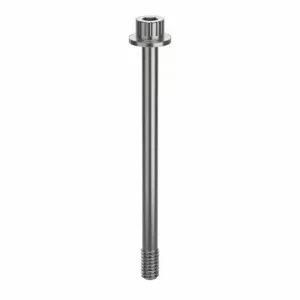 GRAINGER ZPS60214C48 Socket Head Cap Screw, 1/4-20 Thread Size, 3 7/16 Inch Size Length, Plain, Stainless Steel | CQ4WFA 45FX52