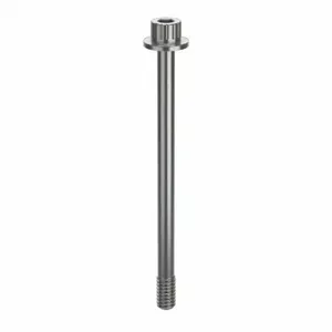 GRAINGER ZPS60214C50 Socket Head Cap Screw, 1/4-20 Thread Size, 3 9/16 Inch Size Length, Plain, Stainless Steel | CQ4WFD 45FX53