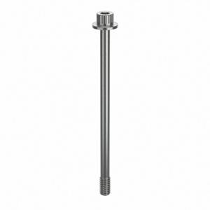 GRAINGER ZPS60214C58 Socket Head Cap Screw, 1/4-20 Thread Size, 4 1/16 Inch Size Length, Plain, Stainless Steel | CQ4WFN 45FX57