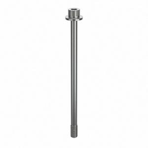 GRAINGER ZPS60214C60 Socket Head Cap Screw, 1/4-20 Thread Size, 4 3/16 Inch Size Length, Plain, Stainless Steel | CQ4WFP 45FX58