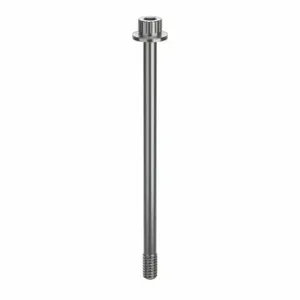 GRAINGER ZPS60214C60 Socket Head Cap Screw, 1/4-20 Thread Size, 4 3/16 Inch Size Length, Plain, Stainless Steel | CQ4WFP 45FX58