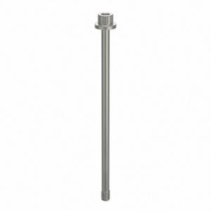 GRAINGER ZPS72008C50 Socket Head Cap Screw, #8-32 Thread Size, 3 5/16 Inch Length, Flanged Std, Plain, Aluminum | CQ4VQV 45FY48