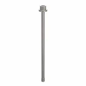 GRAINGER ZPS72008C52 Socket Head Cap Screw, #8-32 Thread Size, 3 7/16 Inch Length, Flanged Std, Plain, Aluminum | CQ4VQX 45FY49