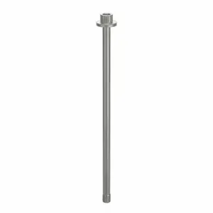 GRAINGER ZPS72008C64 Socket Head Cap Screw, #8-32 Thread Size, 4 3/16 Inch Length, Flanged Std, Plain, Aluminum | CQ4VRQ 45FY55