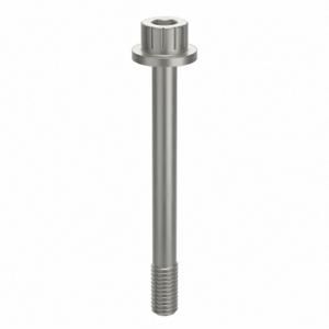 GRAINGER ZPS72010F24 Socket Head Cap Screw, #10-32 Thread Size, 1 7/8 Inch Length, Flanged Std, Plain, Aluminum | CQ4XNM 45FY67